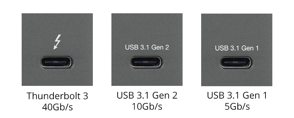Thunderbolt 3 vs. USB-C