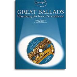 Guest Spot Great Ballads Playalong for Tenor Saxophone