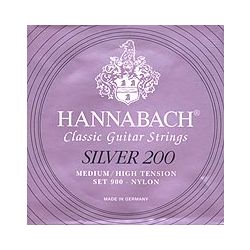 Nylonkielisarja Hannabach SILVER 200 medium/high tension