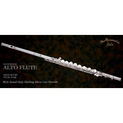 Alto flute Muramatsu full silver, straight
