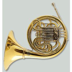 Double Horn F/Bb brass lacquered
