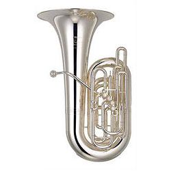 Yamaha C Tuba in Silver