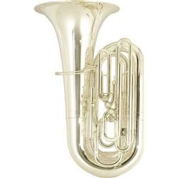 C-Tuba "NEW YORKER"  Front action 5 valves Silverplated