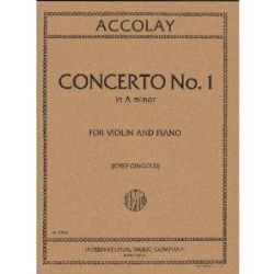 Accolay, J.: Concerto No.1 in A minor  for Violin