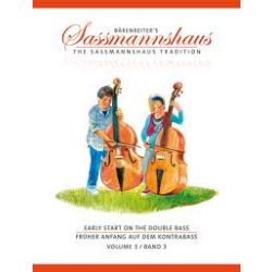 Sassmannshaus: Early Start on the Double Bass vol.3