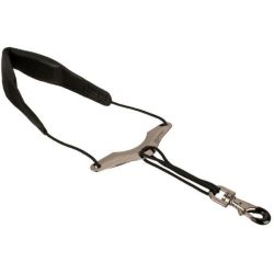Sax Neck Strap Protech Leather with Metal Trigger Snap & Comfort Bar