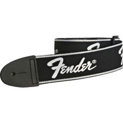 Fender Running Logo Black/w White Logo