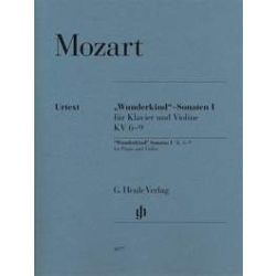 MOZART "WUNDERKIND" SONATEN BAND 1 for violin&piano