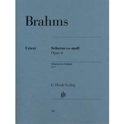 BRAHMS SCHERZO   IN ES-MOLL OP.4   PIANO