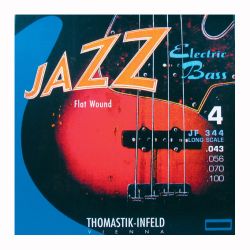 Bass strings 043-100 Thomastik Jazz Flat wound Medium Long Scale