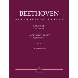 BEETHOVEN SONATA "APASSIONATA" IN F MINOR OP.57 FOR PIANO