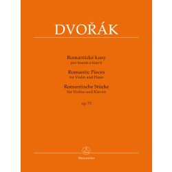 DVORAK ROMANTIC PIECES OP.75 FOR VIOLIN & PIANO