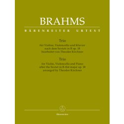 BRAHMS: TRIO OP.18  V,VC & P