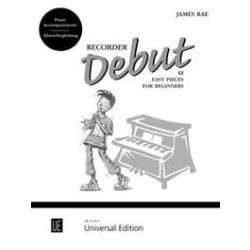 RAE JAMES RECORDER DEBUT PIANO ACCOMPANIMENT