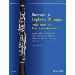 BAERMANN DAILY EXERCISES OP.63 FOR CLARINET