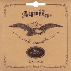 Baritone Ukulele string set  Aquila GCEA high G   Nylon Gut