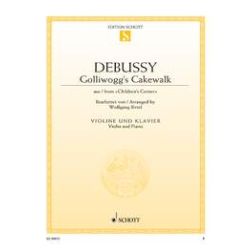 DEBUSSY GOLLIWOGGS´S CAKEWALK VIOLIN & PIANO