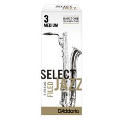 Select Jazz Baritone Saxophone 2 MEDIUM Filed Reeds