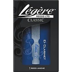 Eb-klarinetin lehti Legere 2 Classic synteettinen