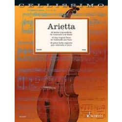 ARIETTA 40 EASY ORIGINAL PIECES VIOLINCELLO & PIANO
