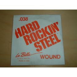Sähkökitaran irtokieli Hard Rockin Steel .032 punottu
