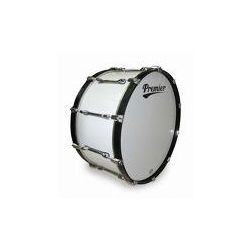 Drum head Premier Everplay 22" P3 white with black logo