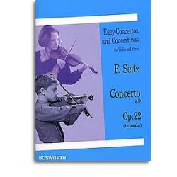 Seitz: Concerto For Violin And Piano In D Op.22