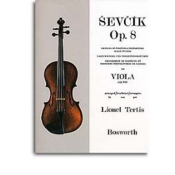 Sevcik: Changes of position & preparatory scale studies for viola, op. 8