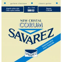 Guitar string set Savarez Cristal Corum high tension