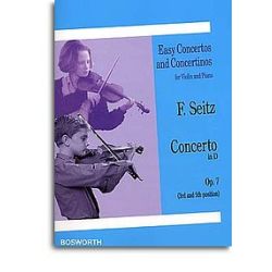 Seitz: Concerto in D op.7 for Violin and Piano