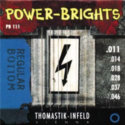 Sähkökitaran kielisarja 011-046 Thomastik Power Brights 