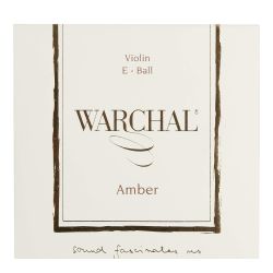Violin string Warchal Amber E - ball end