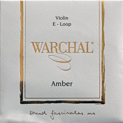 Violin string Warchal Amber E - loop end