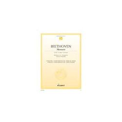 Beethoven, L: Menuett G-dur für Violine und Klavier