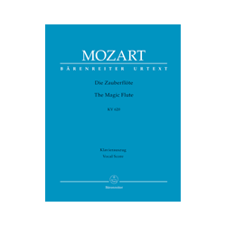 Mozart W.A: Zauberflöte vocal score
