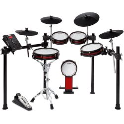 Electronic Drumkit Alesis Crimson II with stand
