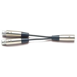 Y-cable Amp 15cm