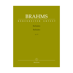 BRAHMS BALLADES OP.10   PIANO