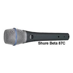 Shure Beta 87C condenser microphone