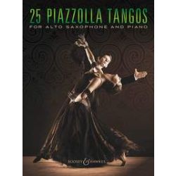 PIAZZOLLA 25 TANGOS FOR A-SAX & PIANO