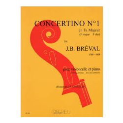 Breval, J.B: Concertino 1 for violoncello