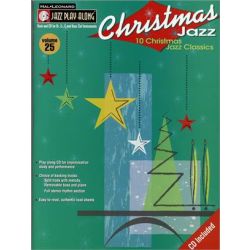 CHRISTMAS JAZZ+CD PLAY ALONG+CD VOL.25
