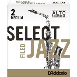Alttosaksofonin lehti nro 2M FILED Rico Jazz Select
