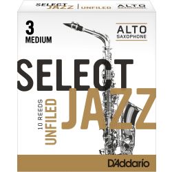 Alttosaksofonin lehti nro 3S UNFILED Jazz Select