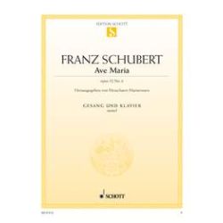 Schubert, F: Ave Maria, medium voice and piano