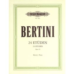 Bertini: 24 Etüden op.29 für Klavier