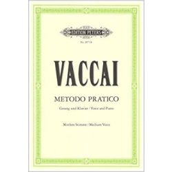 Vaccai: Metodo pratico di Canto italiano/Medium voice