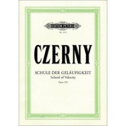 Czerny: Schule der Geläuftigkeit op.299 für Klavier