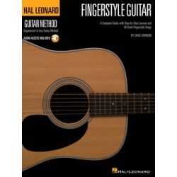 Hal Leonard Fingerstyle Guitar Method bk + audio access