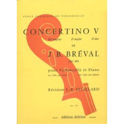 Breval, J.B: Concertino 5 for violoncello